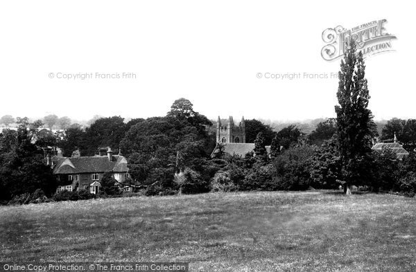 Photo of Eversley, St Mary's Church 1901