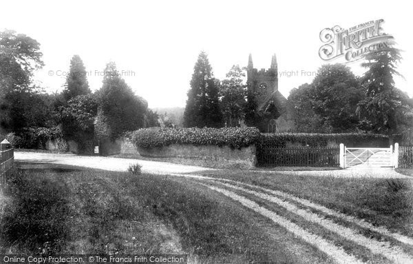 Photo of Eversley, St Mary's Church And Lychgate 1901