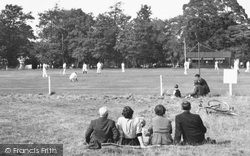 Watching The Cricket Match c.1955, Eversley