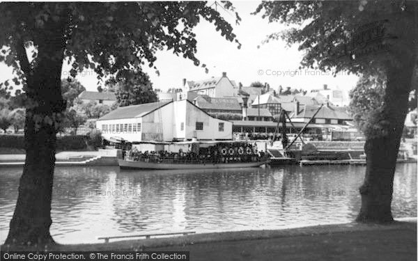 Photo of Evesham, A River Steamer c.1955