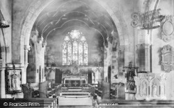 All Saints Church Interior 1895, Evesham