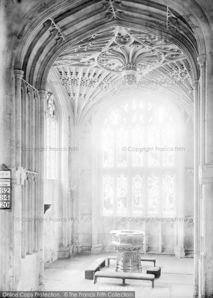 Photo of Evesham, All Saints Church Interior 1895