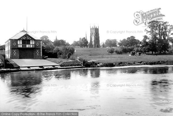 Photo of Evesham, Bell Tower From The Avon 1892