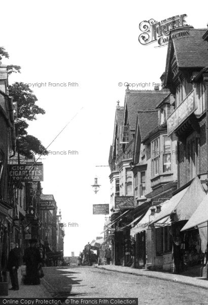 Photo of Evesham, Bridge Street 1910