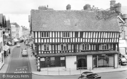 Bridge Street And Booth Hall c.1960, Evesham