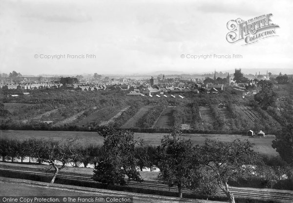 Photo of Evesham, From Clark's Hill 1895