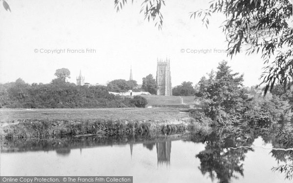 Photo of Evesham, From The River 1901