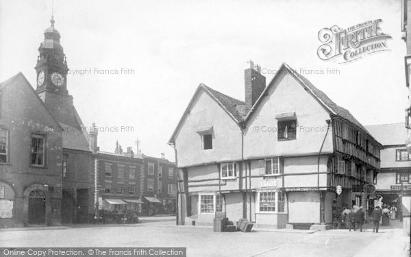 Photo of Evesham, Market Place 1901