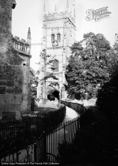 Photo of Evesham, The Abbey 1948