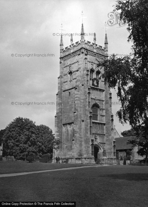 Photo of Evesham, The Abbey c.1950