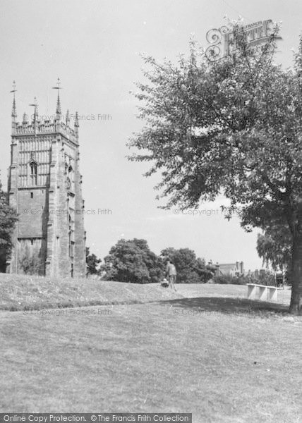 Photo of Evesham, The Bell Tower, Abbey Park c.1955