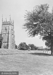 The Bell Tower, Abbey Park c.1955, Evesham