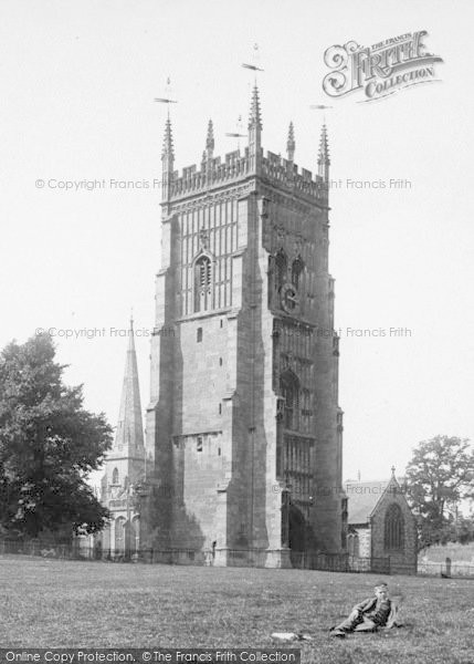 Photo of Evesham, The Bell Tower And Spires 1892