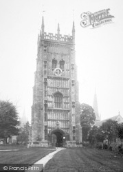 The Bell Tower, From The East 1924, Evesham
