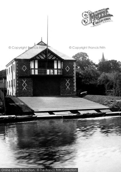 Photo of Evesham, The Boathouse 1892