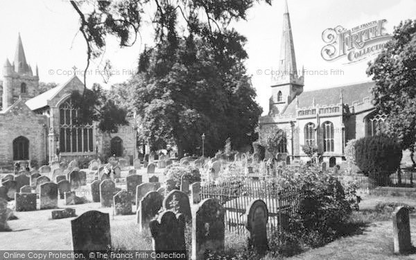 Photo of Evesham, The Church And Abbey c.1960