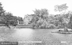 The Lake, Dumbleton Hall c.1960, Evesham