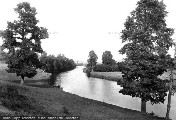 Photo of Evesham, The River Avon 1895