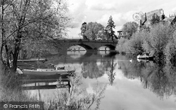 The River Avon c.1959, Evesham