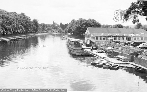 Photo of Evesham, The River Avon c.1960