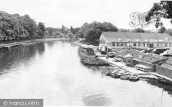 The River Avon c.1960, Evesham