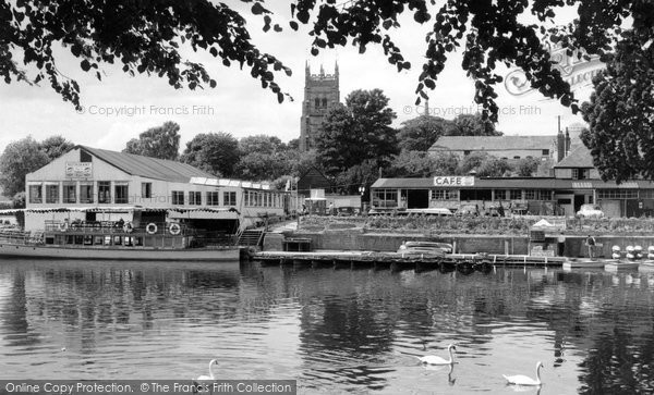 Photo of Evesham, The River Avon c.1960