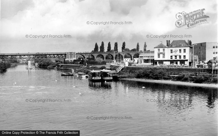 Photo of Evesham, The River Avon c.1960