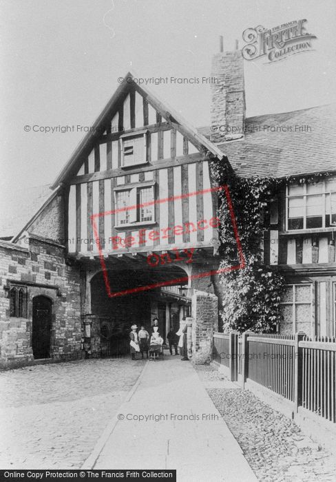 Photo of Evesham, Vicarage Court 1893