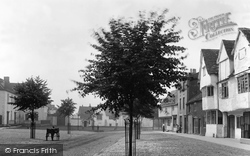 Vine Street And The Old Red Horse Inn 1893, Evesham