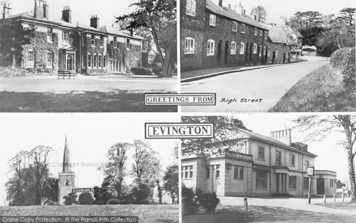 Photo of Evington, Composite c.1960