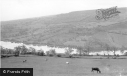 View Across Valley c.1960, Ewden Village