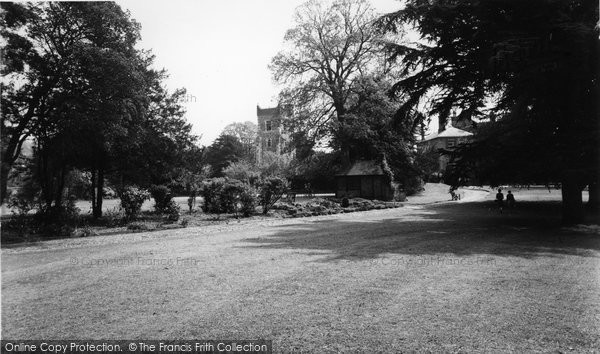 Photo of Ewell, Castle From Glyn House c.1965
