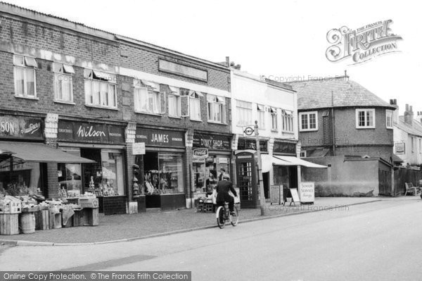 Photo of Ewell, Chessington Road c.1965