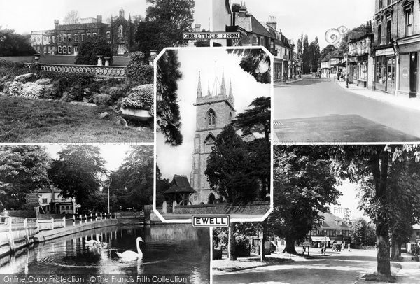 Photo of Ewell, Composite c.1965