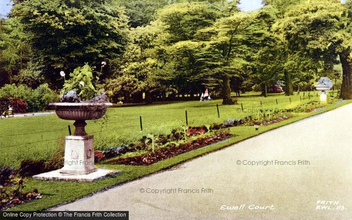 Photo of Ewell, Ewell Court c.1965