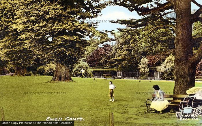 Photo of Ewell, Ewell Court c.1965
