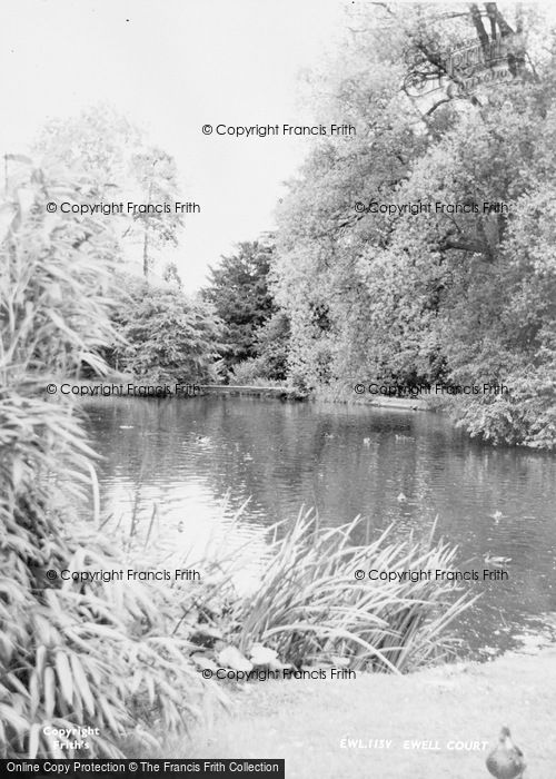 Photo of Ewell, Ewell Court c.1965