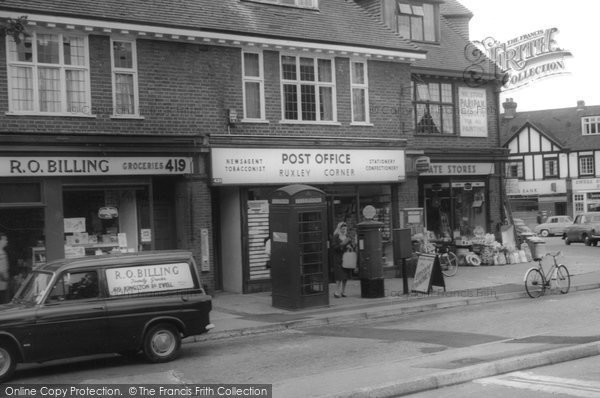 Photo of Ewell, Kingston Road c.1960