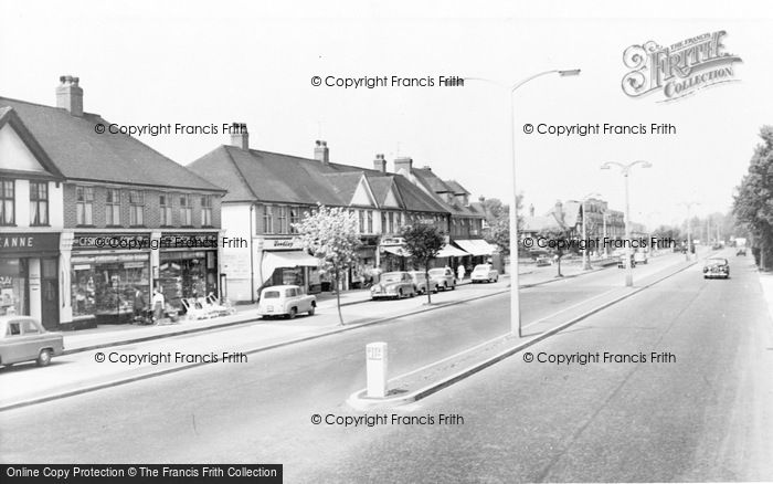 Photo of Ewell, Kingston Road c.1965