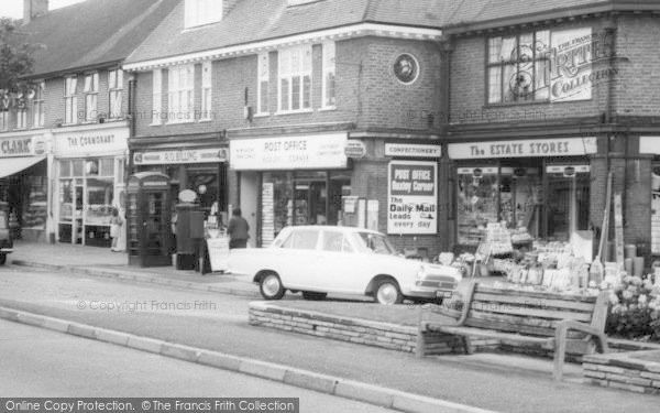 Photo of Ewell, Kingston Road Post Office c.1965