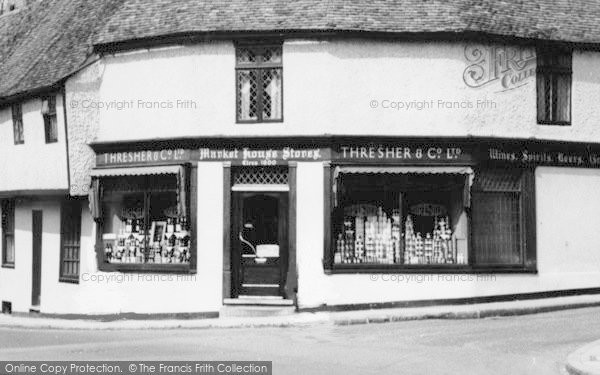 Photo of Ewell, Market House Stores c.1960