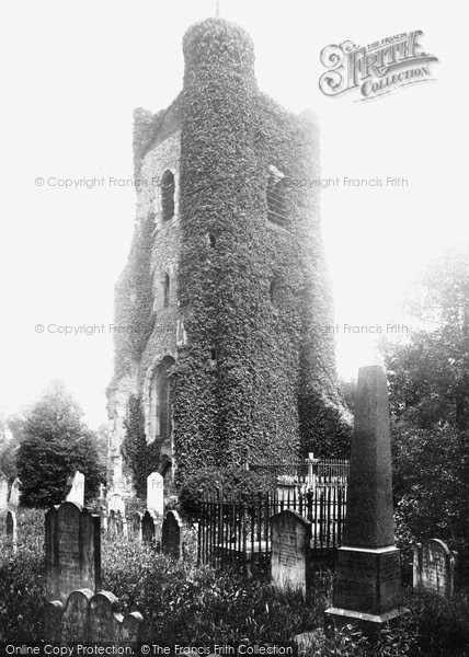 Photo of Ewell, Old Church Tower 1890