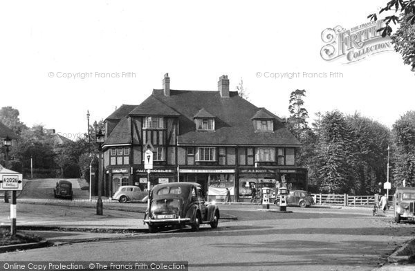 Photo of Ewell, Reigate Road And High Street c.1955