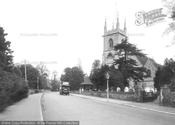 Photo of Ewell, St Mary's Church 1925