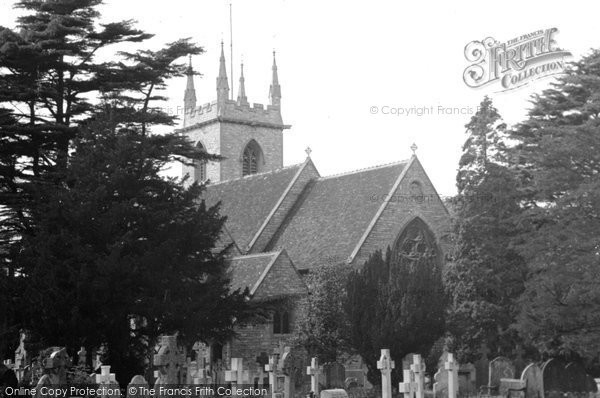Photo of Ewell, St Mary's Church c.1955
