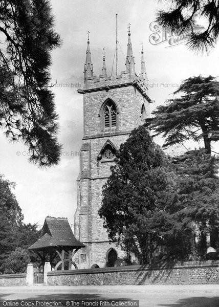 Photo of Ewell, St Mary's Church c.1955