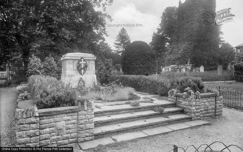 Ewell, War Memorial 1924