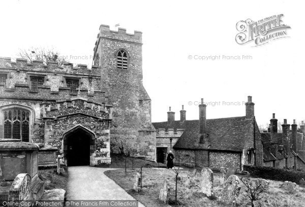 Photo of Ewelme, Church Of St Mary The Virgin And Almshouses c.1950
