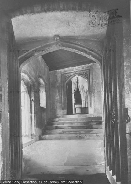 Photo of Ewelme, Entrance To The Church From The Almshouses c.1950