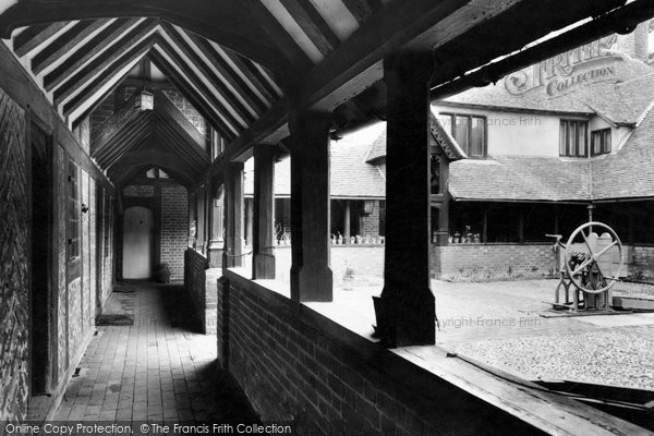 Photo of Ewelme, The Almshouses Arcade c.1950
